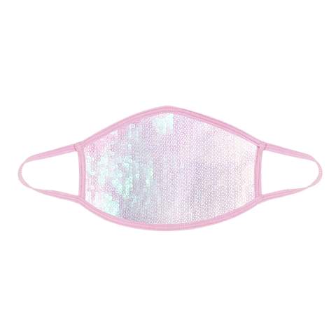 pink face mask